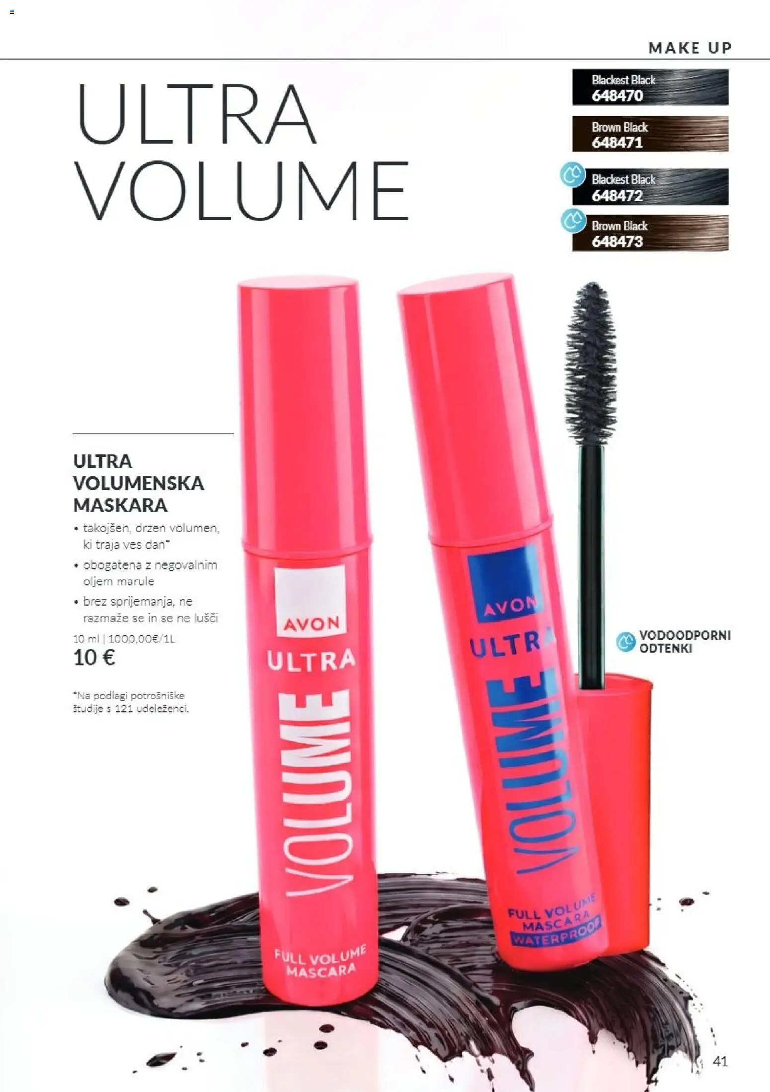 Novi Avon katalog ponudbe – veljaven od 01.10.2026 | Stran: 41 | Izdelki: Maskara