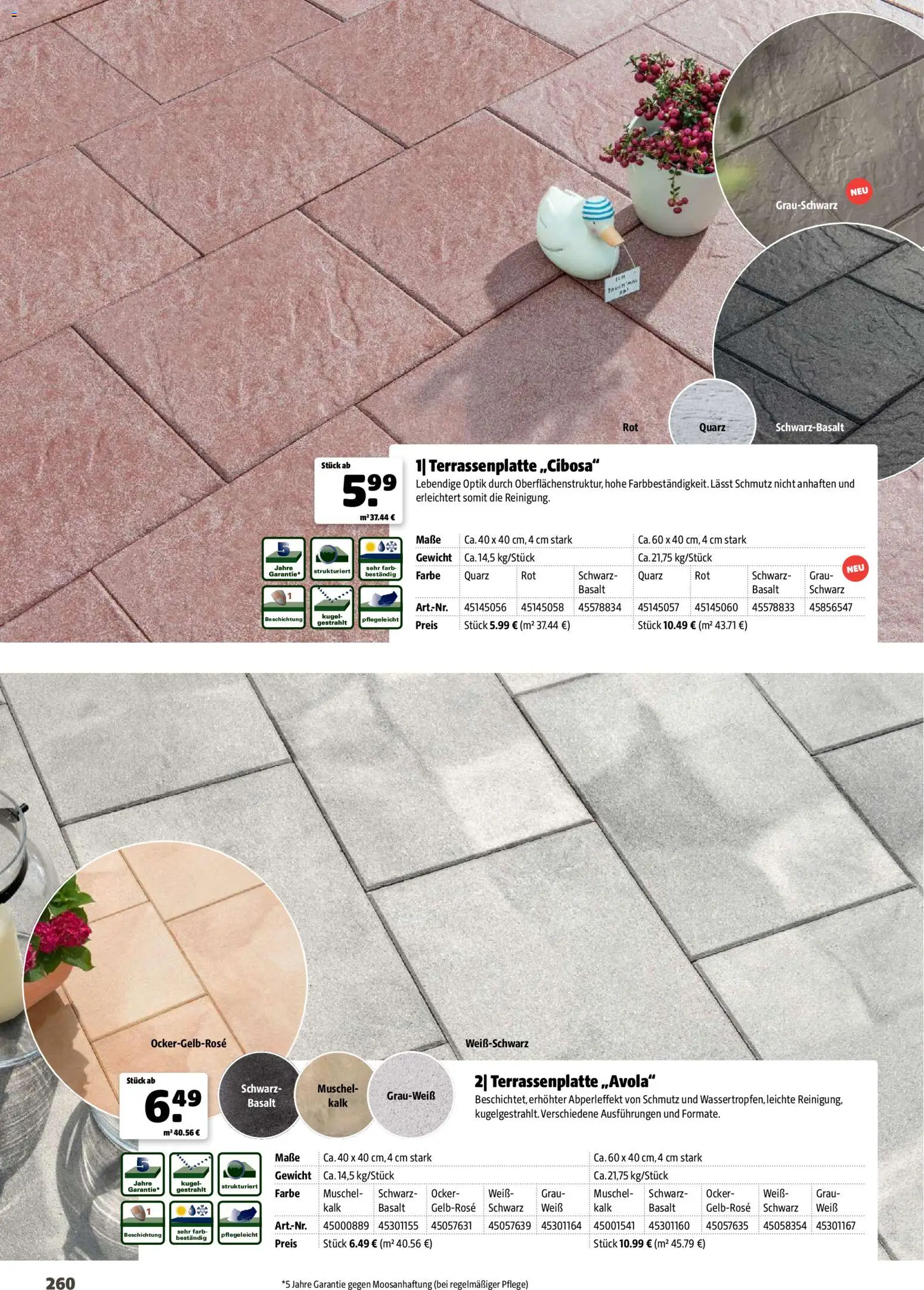 Hagebau Gartenjahr gültig ab 13.03.2026 | Seite: 260 | Produkte: Gewicht