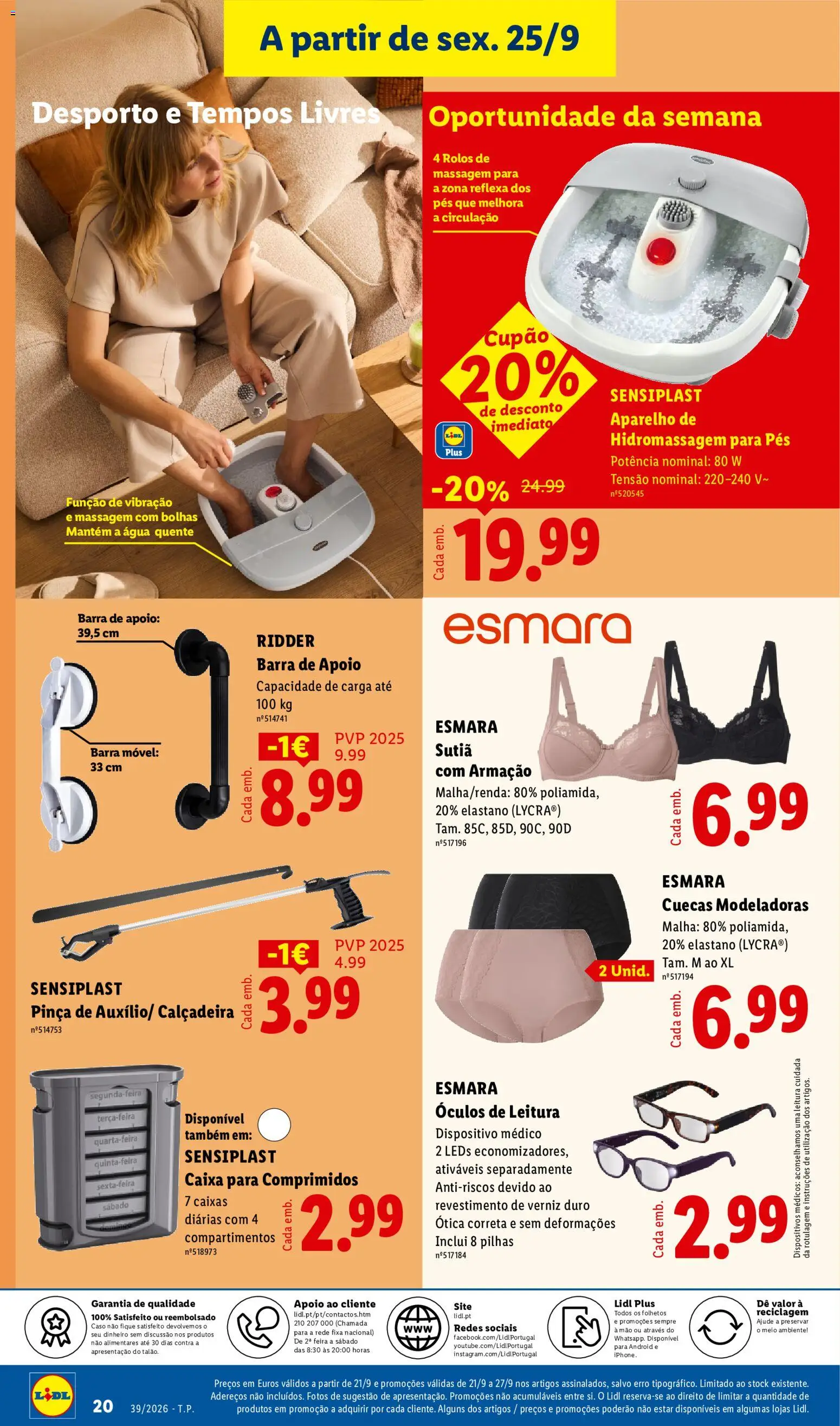 Lidl Promoções Fim de Semana │ válido de 25/09/2026 | Página: 20