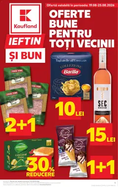 Ofertele Kaufland valabile de la 19.08.2026