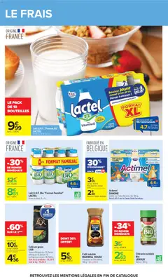 Carrefour - Prévisualisation de Lait U.H.T. "Format XL", Demi-écrémé, 10 x 1L. valide à partir de 07/07/2026 | Page: 55