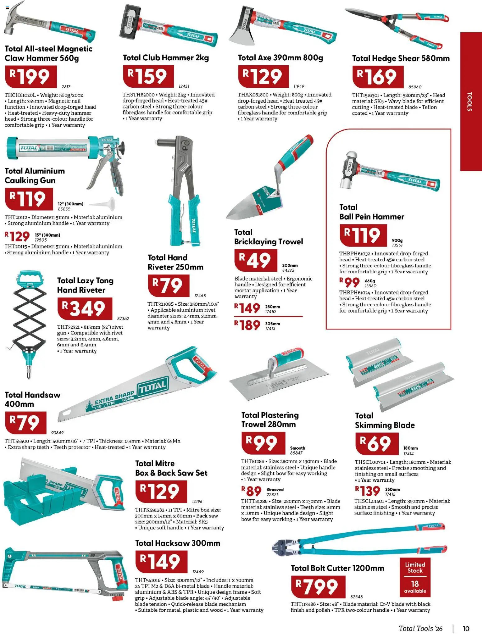 Brights Hardware Back to Tools | 25/04/2026 | How to get a limited discount? Save today! | South Africa