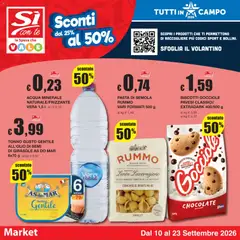 Anteprima del volantino Sì con Te volantino Market valido a partire dal 10/09/2026