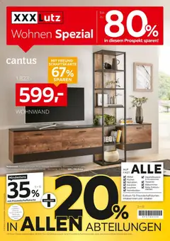 XXXLutz Wohnen Spezial ab 01.08.2026 gültig