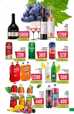 COOP - Újság Észak Kelet Pro-Coop Zrt - amely érvényes a következő dátumtól: 2026.08.21. | Oldal: 9 | Termékek: Gyümölcs, Ice tea, Narancs, Mangó