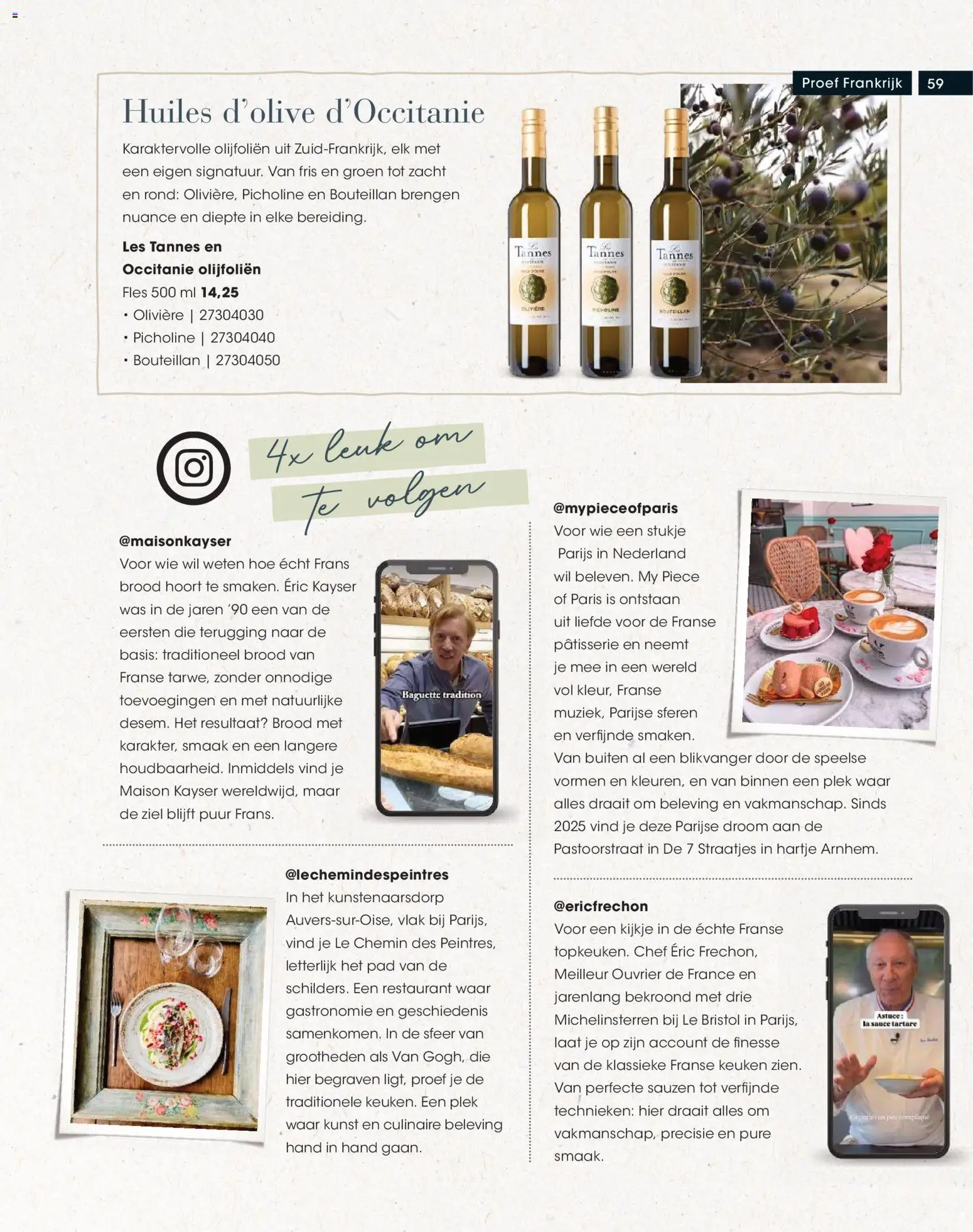 {H1} | Pagina: 59 | Producten: Sauzen, Fles, La, Was