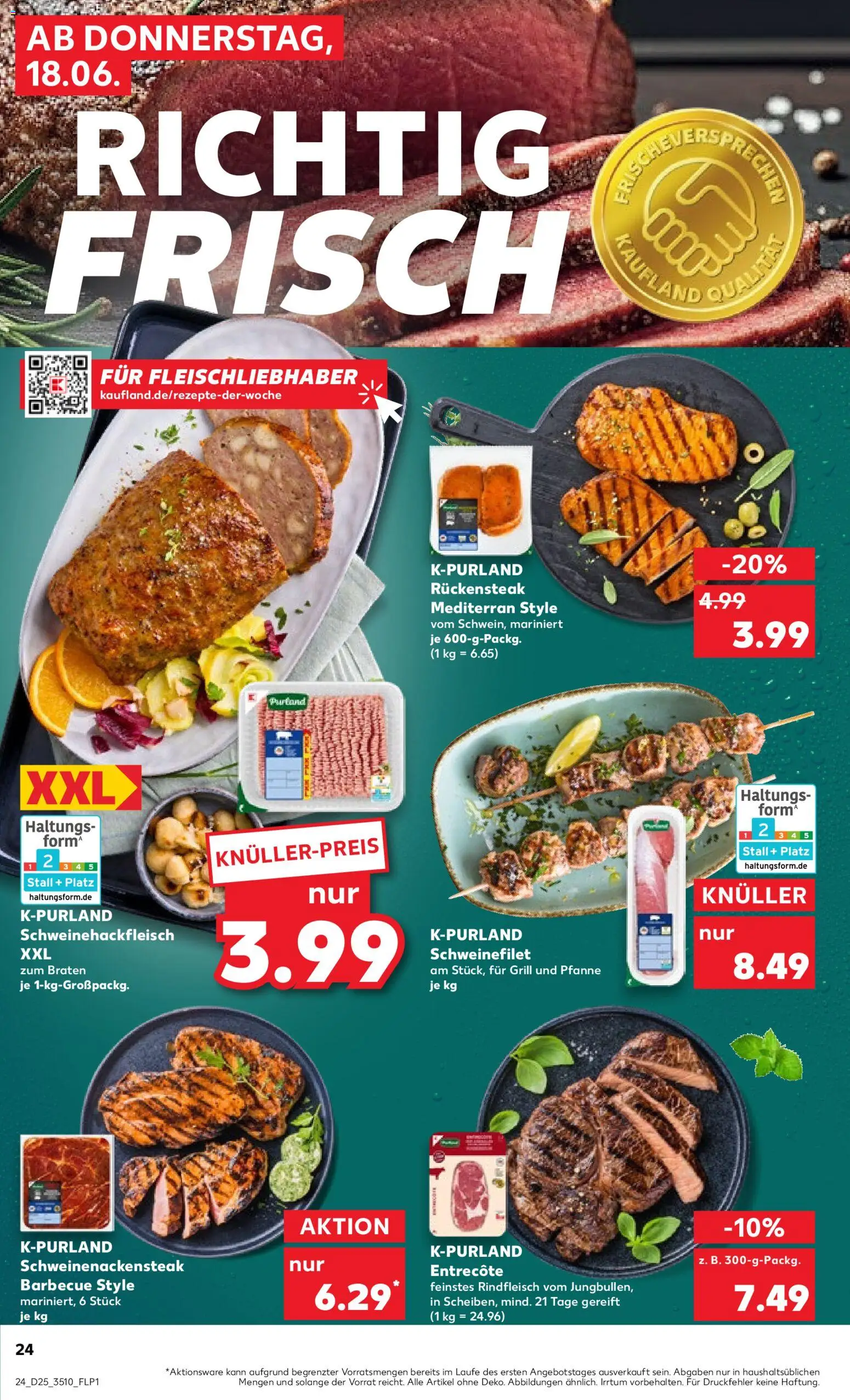 Kaufland Německo leták - Leipzig od 18.06.2026 | Strana: 24 | Produkty: Forma