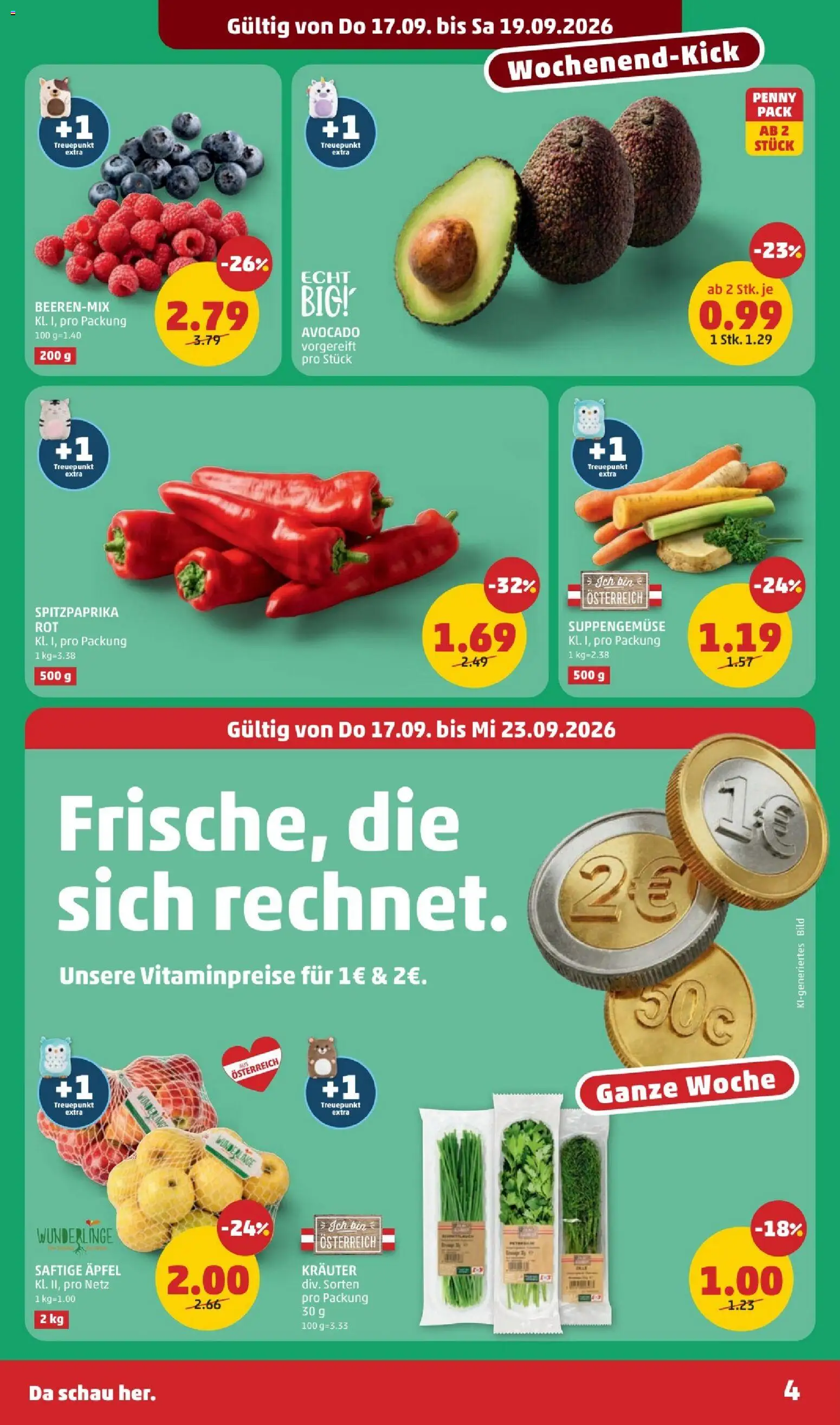 Penny Markt - Flugblatt gültig ab 17.09.2026 | Seite: 4