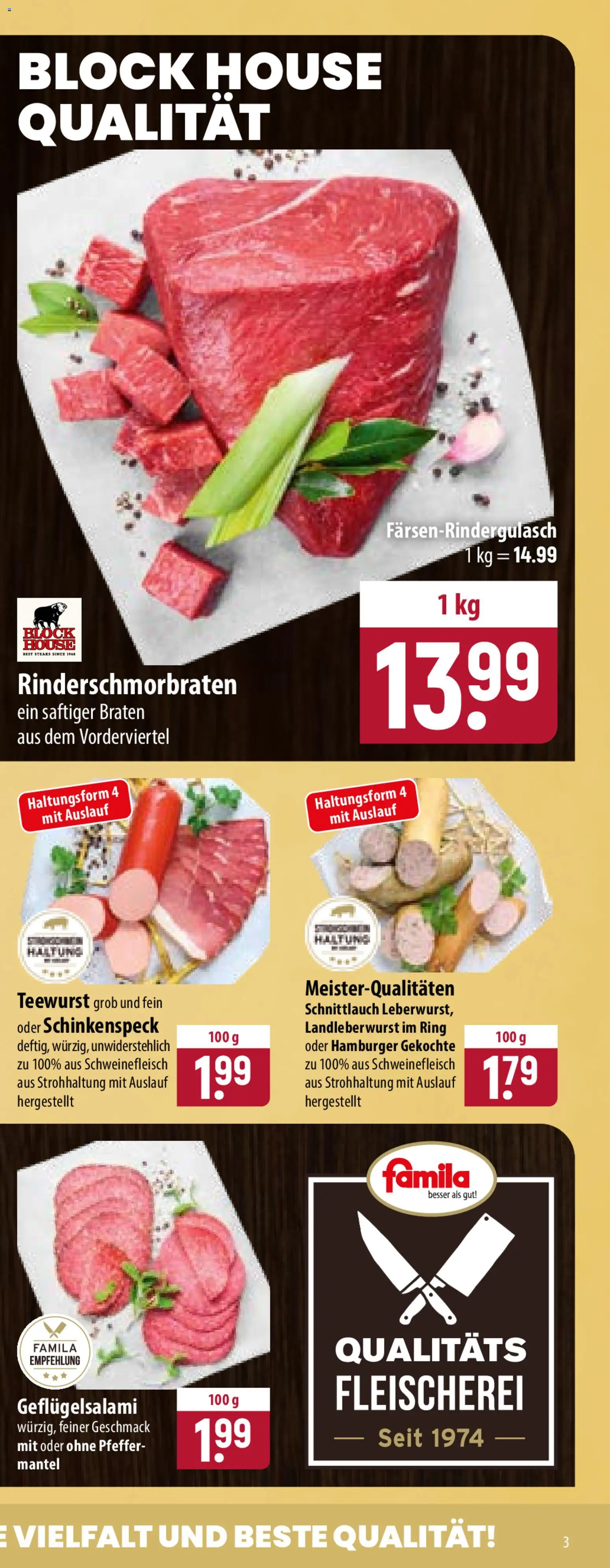 Famila Prospekt – gültig ab 13.07.2026 | Seite: 5 | Produkte: Pfeffer, Mantel, Schweinefleisch