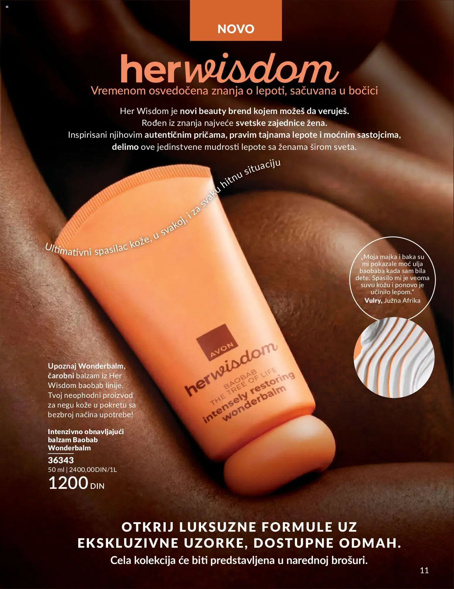AVON katalog - važi od 01.08.2026 | Strana: 11 | Proizvode: Balzam