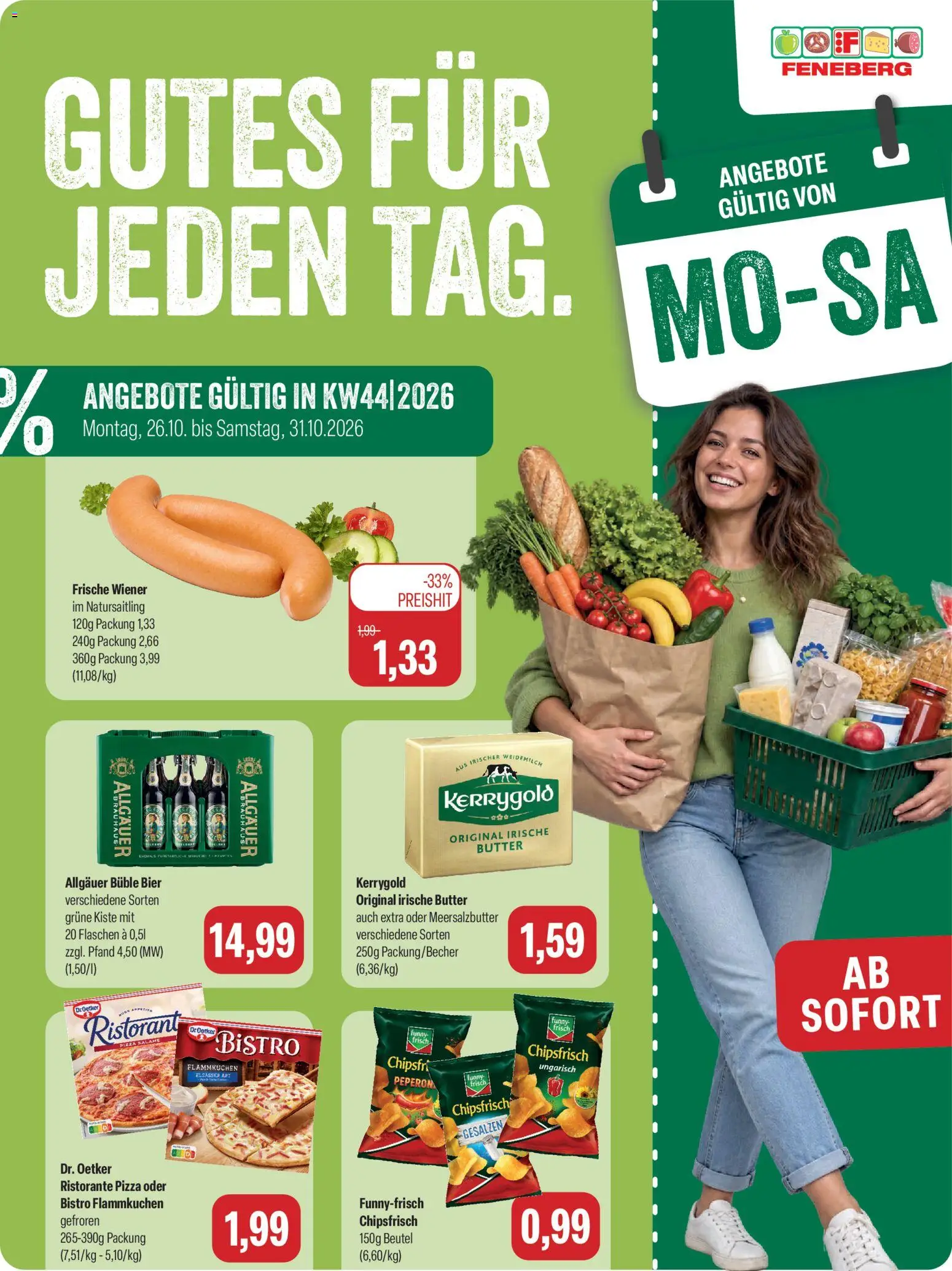Feneberg Angebote – gültig ab 26.10.2026 | Seite: 1