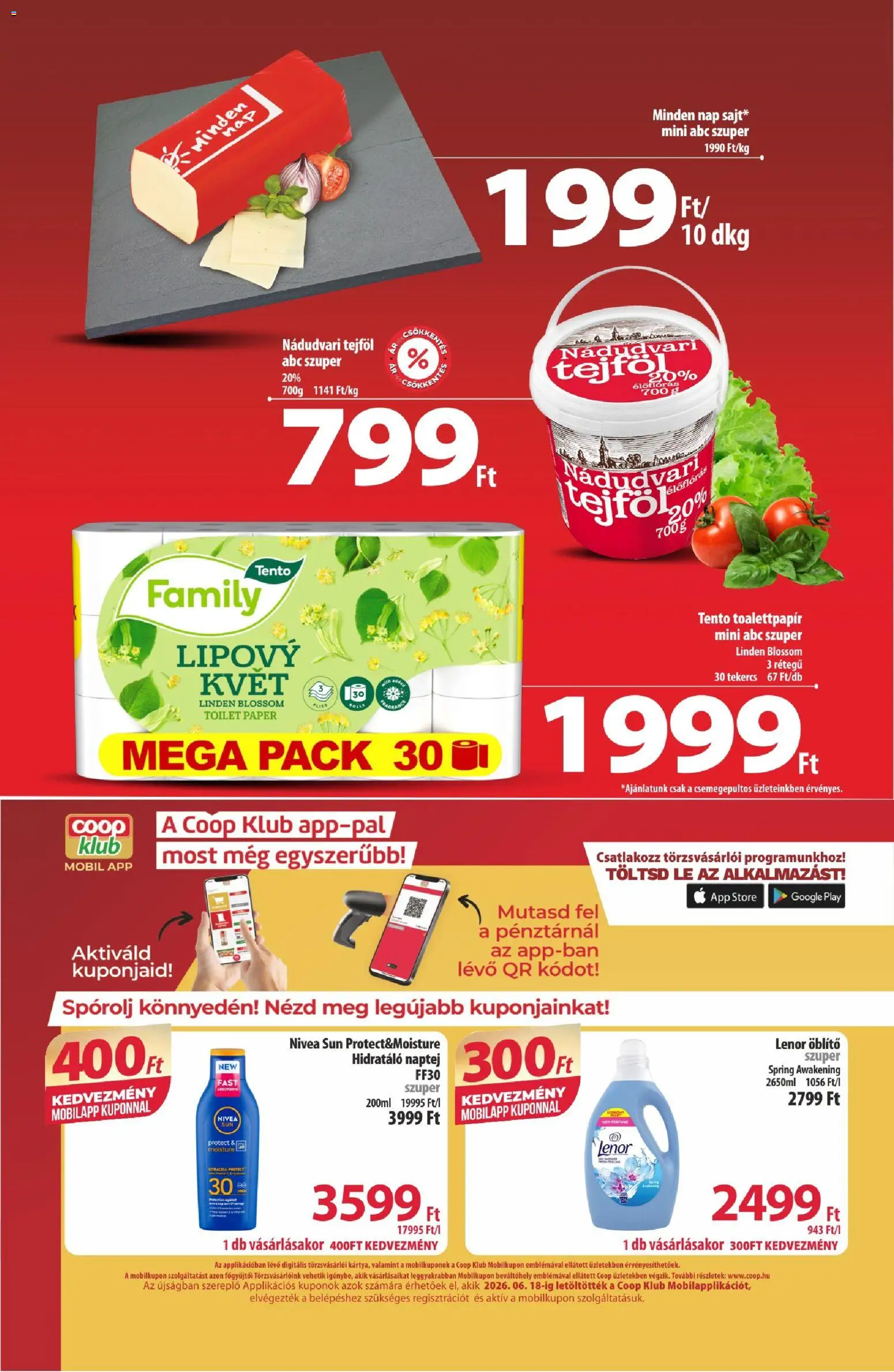 COOP akciós ujság - amely érvényes a következő dátumtól: 25.06.2026 | Oldal: 12
