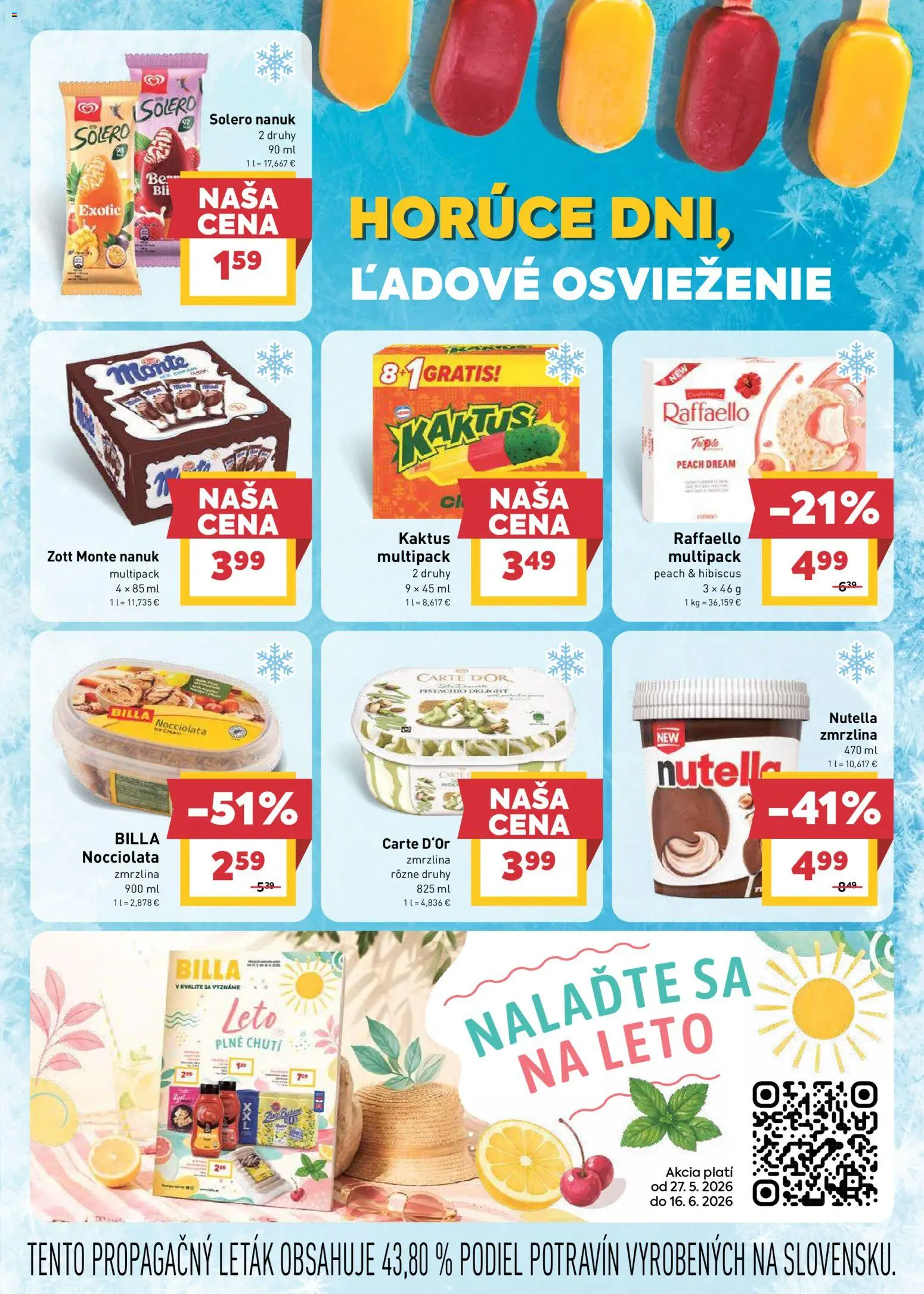 Nové Billa akcie – leták je platný od 03.06.2026 | Strana: 11