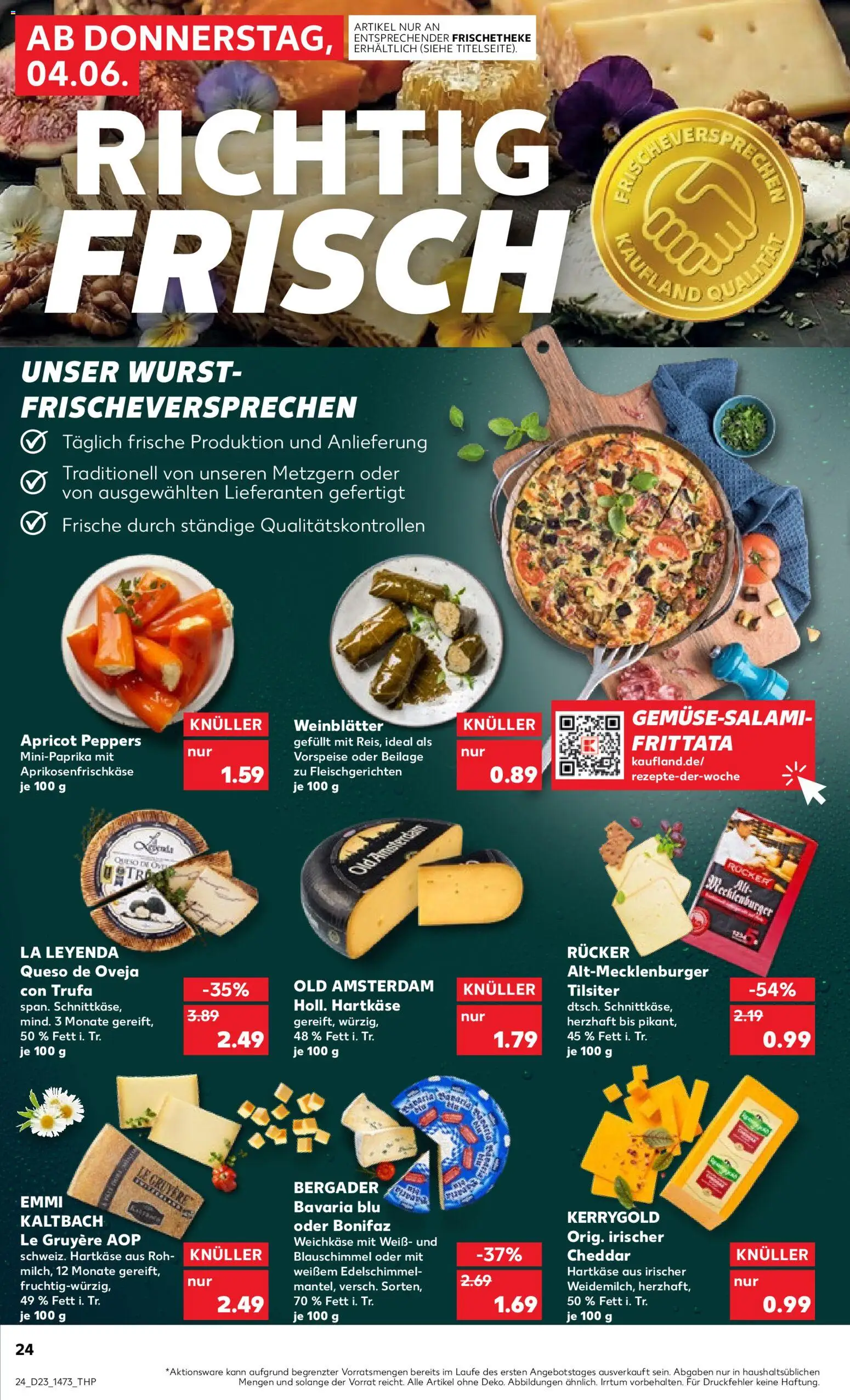 Kaufland Prospekt Berlin – gültig ab 04.06.2026 | Seite: 24 | Produkte: Wurst