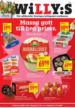 Willys erbjudanden - Förhandsvisning av reklamblad från butik Willys aktuell från 05/10/2026