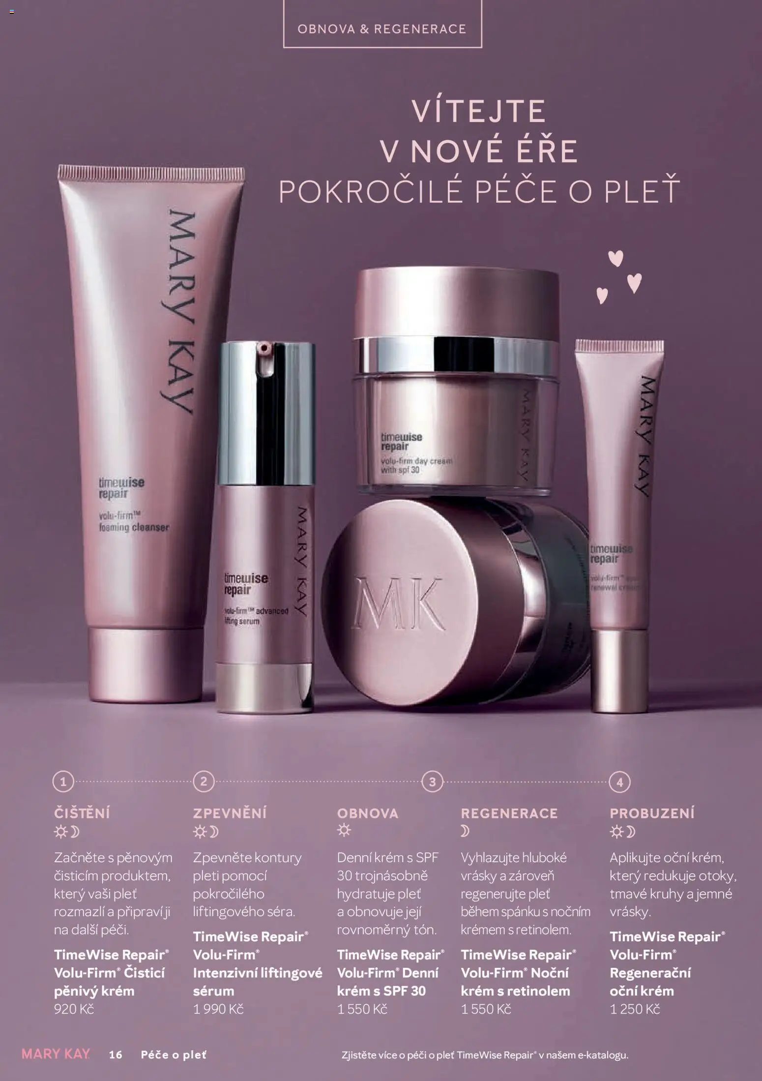 Mary Kay kniha o kráse od 01.04.2026 | Strana: 16 | Produkty: Sérum, Krém