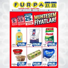 21 Ağustos 2026 tarihinden itibaren geçerli olan Furpa kataloğu önizlemesi