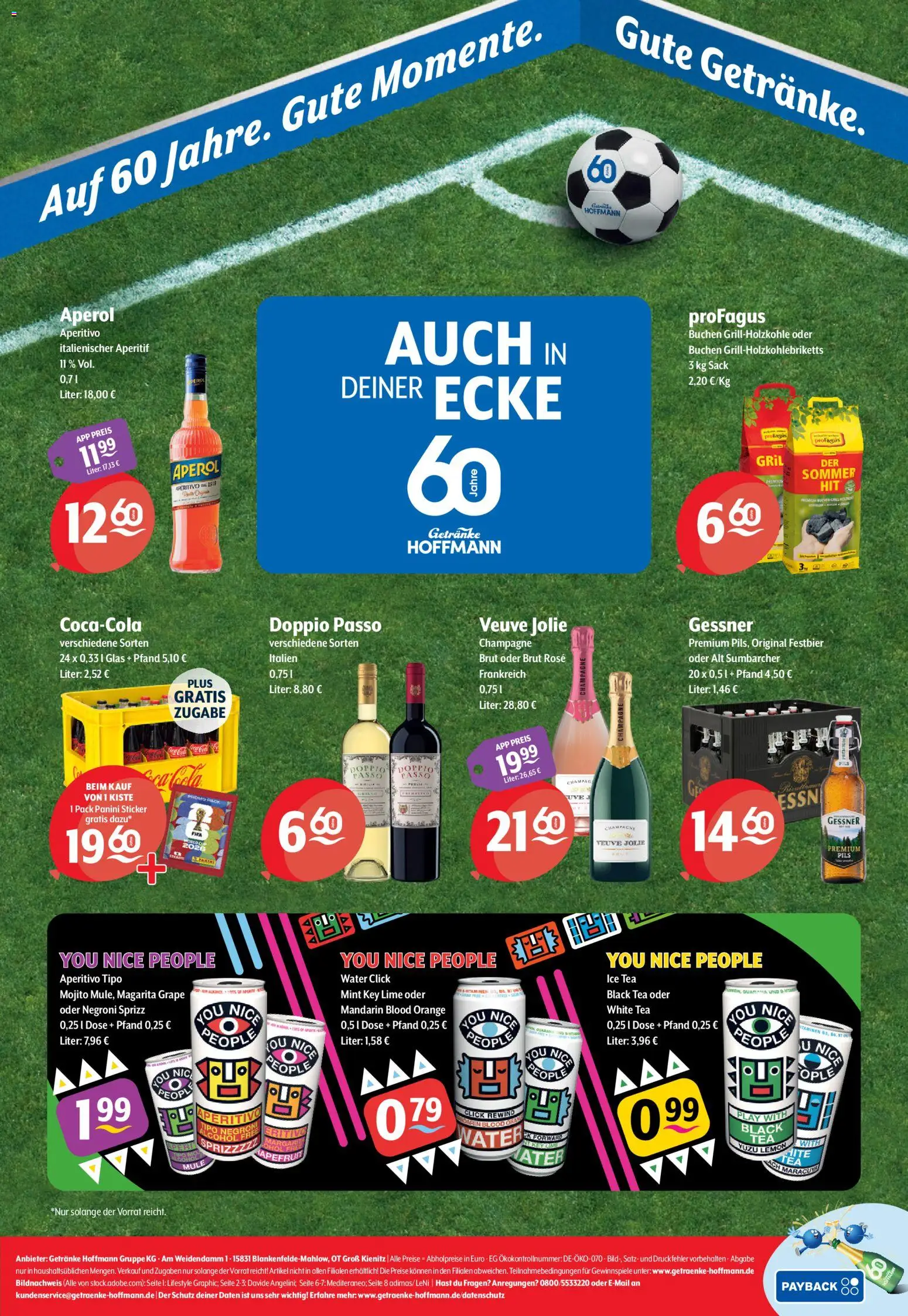 Getränke Hoffmann Brandenburg – gültig ab 08.06.2026 | Seite: 8 | Produkte: Doppio Passo, Aperol