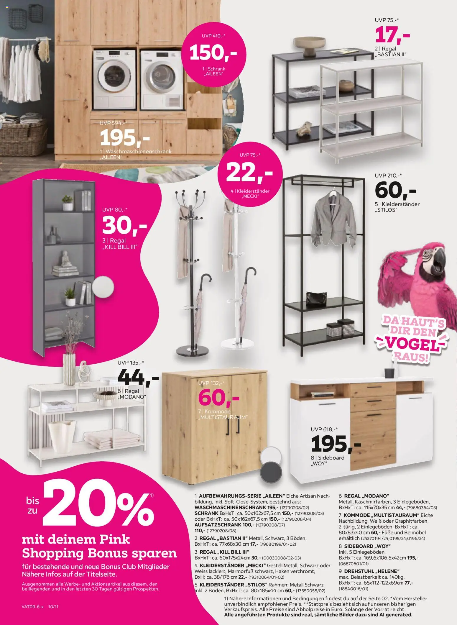 Mömax Prospekt aktuell gültig ab 15.09.2026 | Seite: 10 | Produkte: Kommode, Regal, Schrank