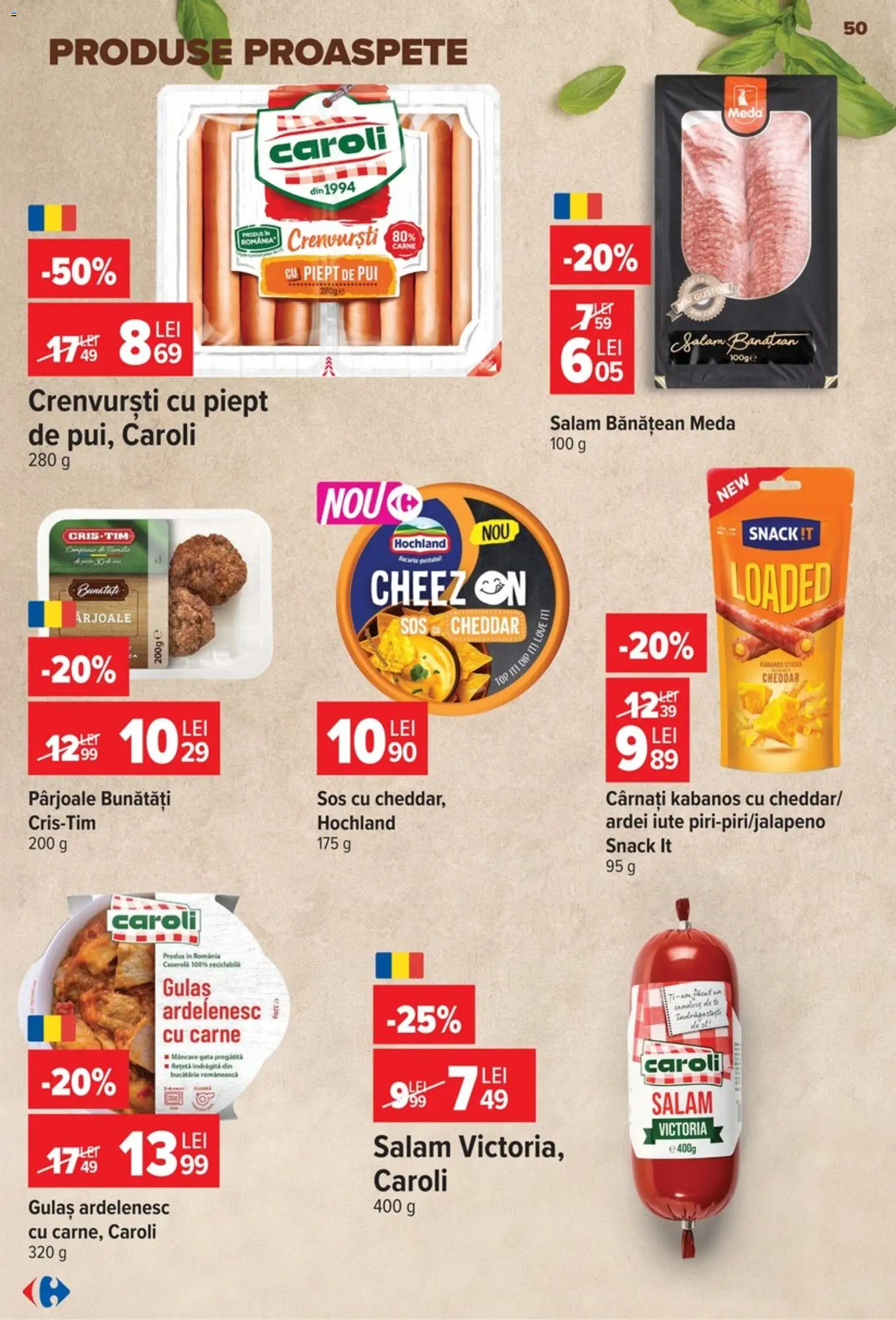 Noul catalog Carrefour – valabil de la 09.09.2026 | Pagină: 50