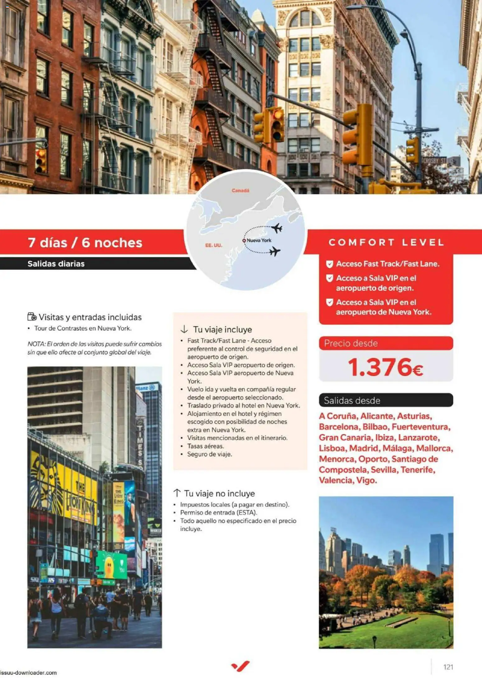 Halcón Viajes Comfort level 2026 │ válido desde el 04.06.2026 | Página: 121