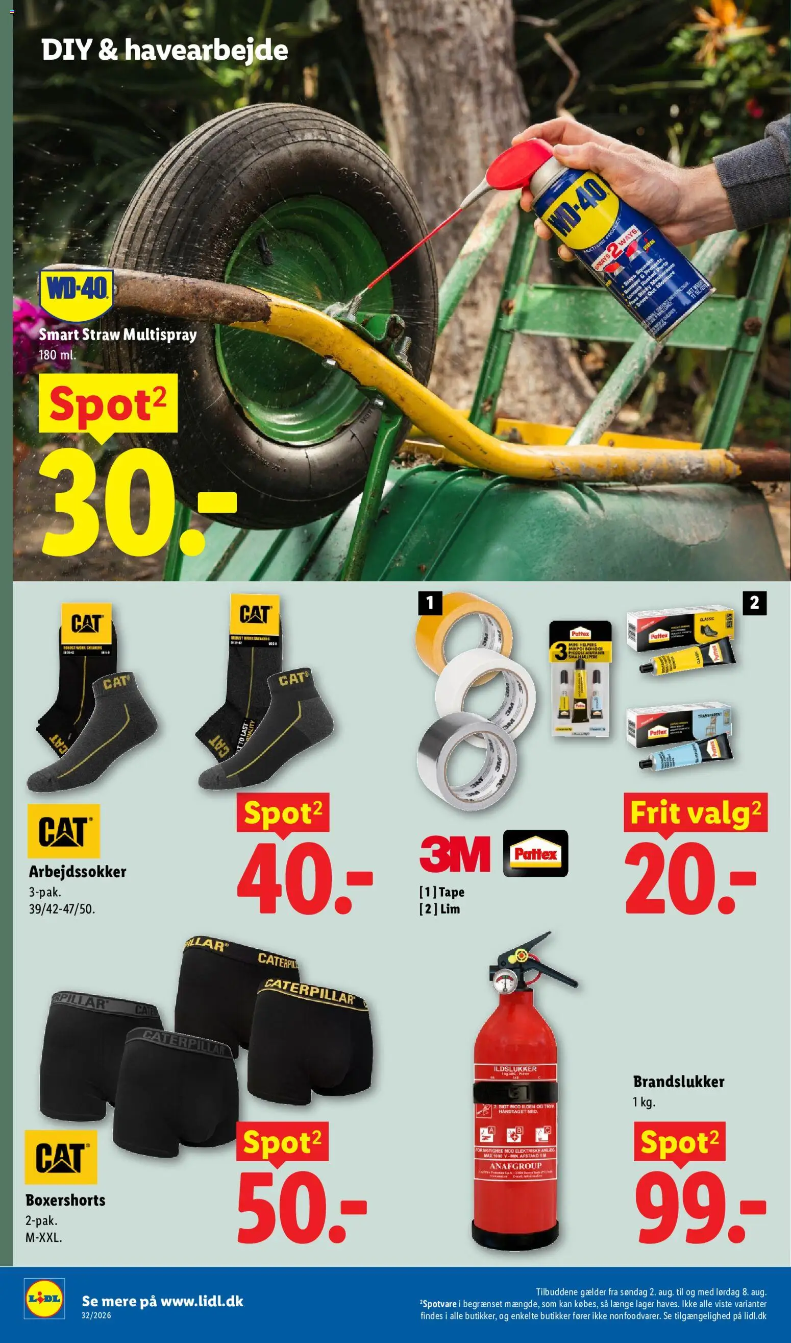 Lidl tilbudsavis – gyldig fra 02/08/2026 | Side: 8 | Produkter: Shorts, Søm
