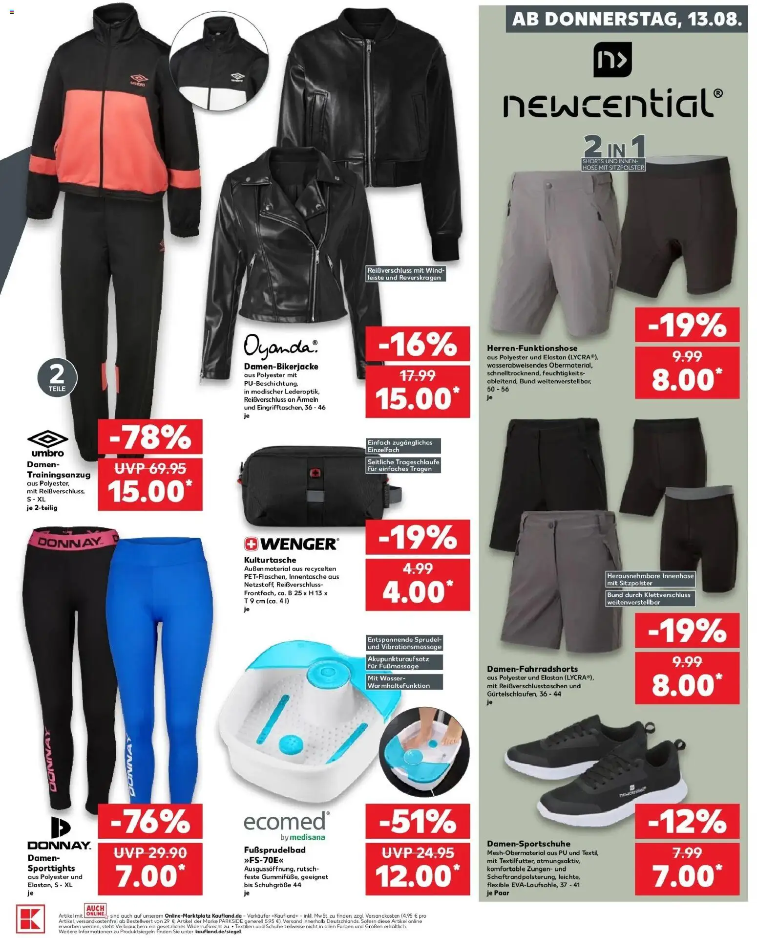 Prospekt Kaufland ab 10.08.2026 » Angebote Online zum Blättern | Seite: 10 | Produkte: Wasser, Hose