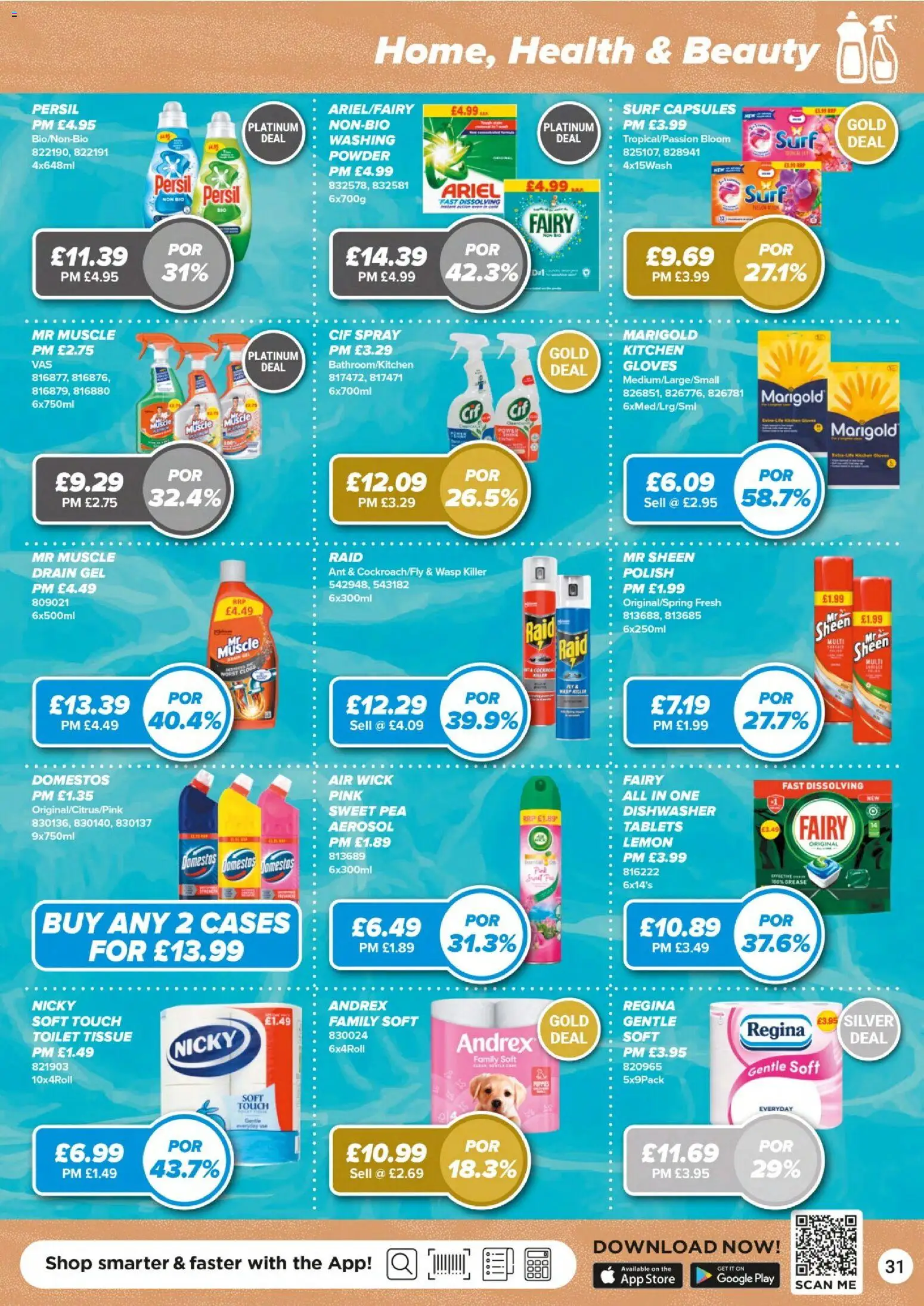 {H1} | Page: 31 | Products: Powder, Persil, Dishwasher, Lemon
