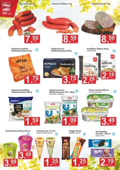 CBA Verex leták platný od 18.06.2026 | Strana: 4 | Produkty: Klobása, Nanuk, Zmrzlina, Mango