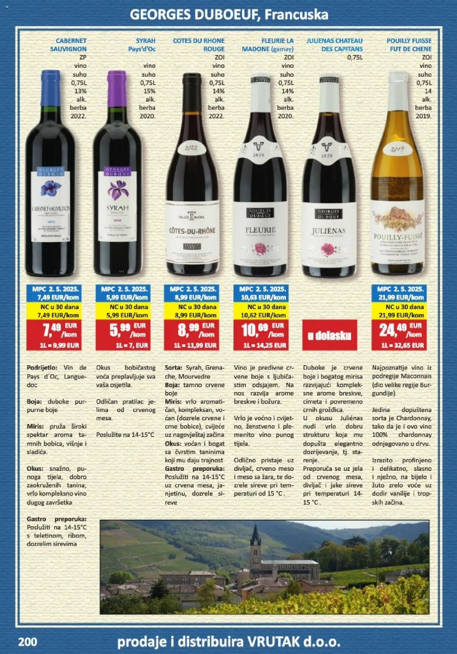 Vrutak katalog | vrijedi od 01.11.2025 | Stranica: 200 | Proizvodi: Cvijeće, Meso, Vino, Voće