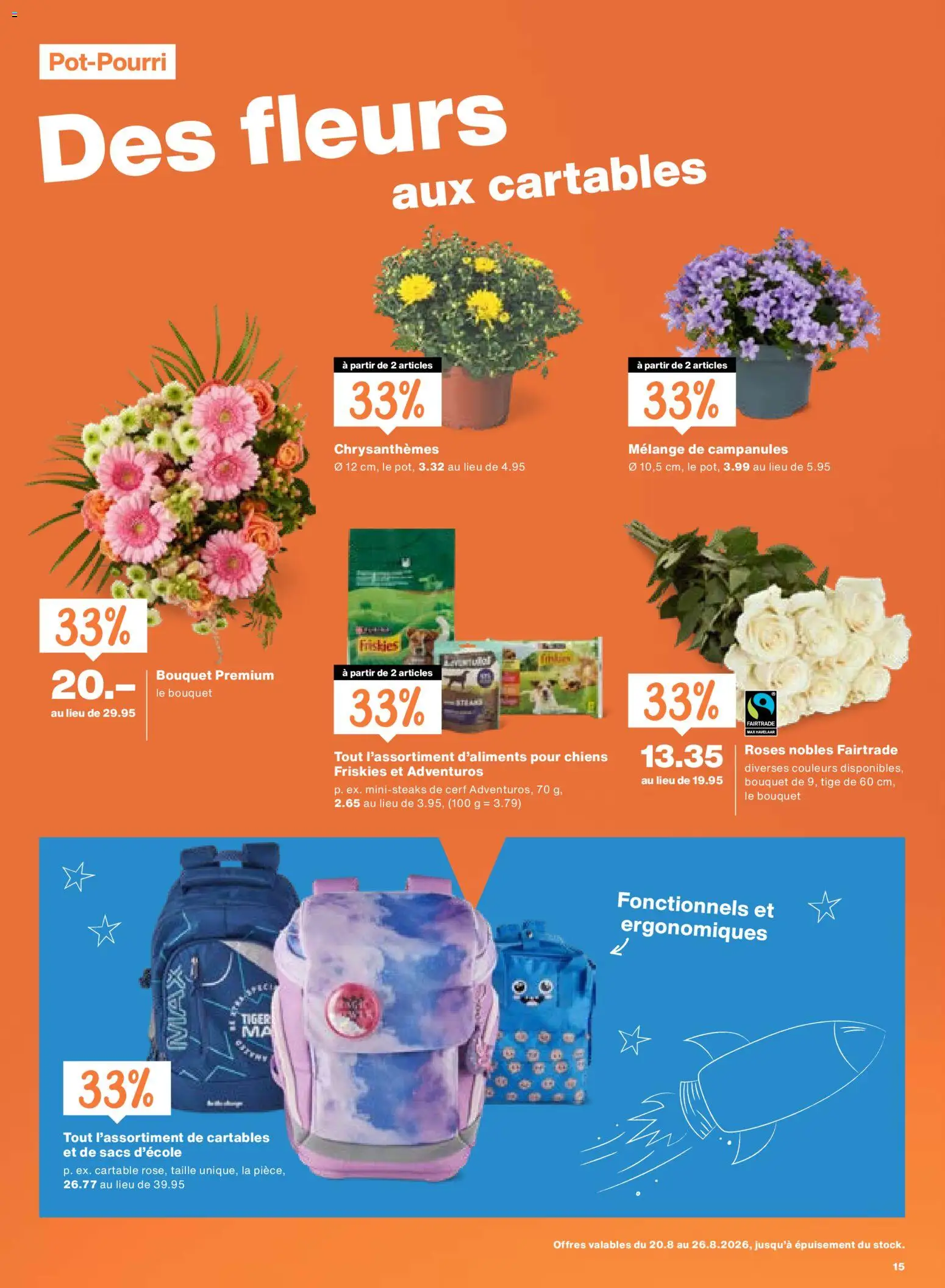 Migros aktionen FR – gültig ab 20.08.2026 | Seite: 15
