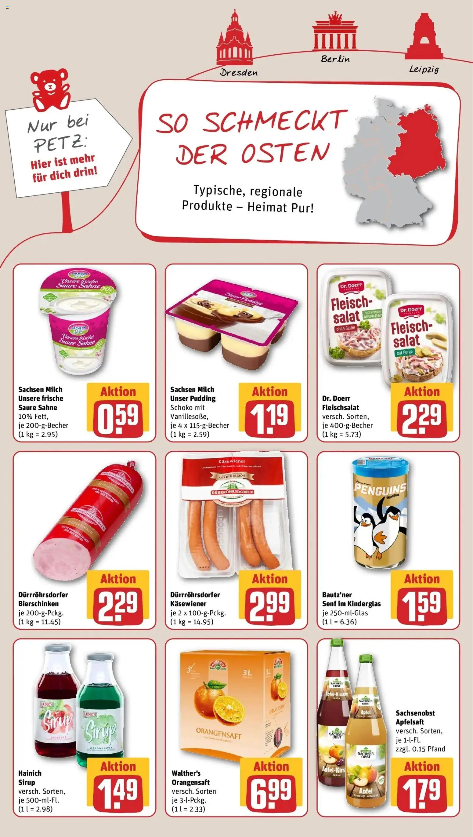 REWE Prospekt ab 03.08.2026 zum Blättern » Angebote | Seite: 10 | Produkte: Milch, Käse, Äpfel, Sirup