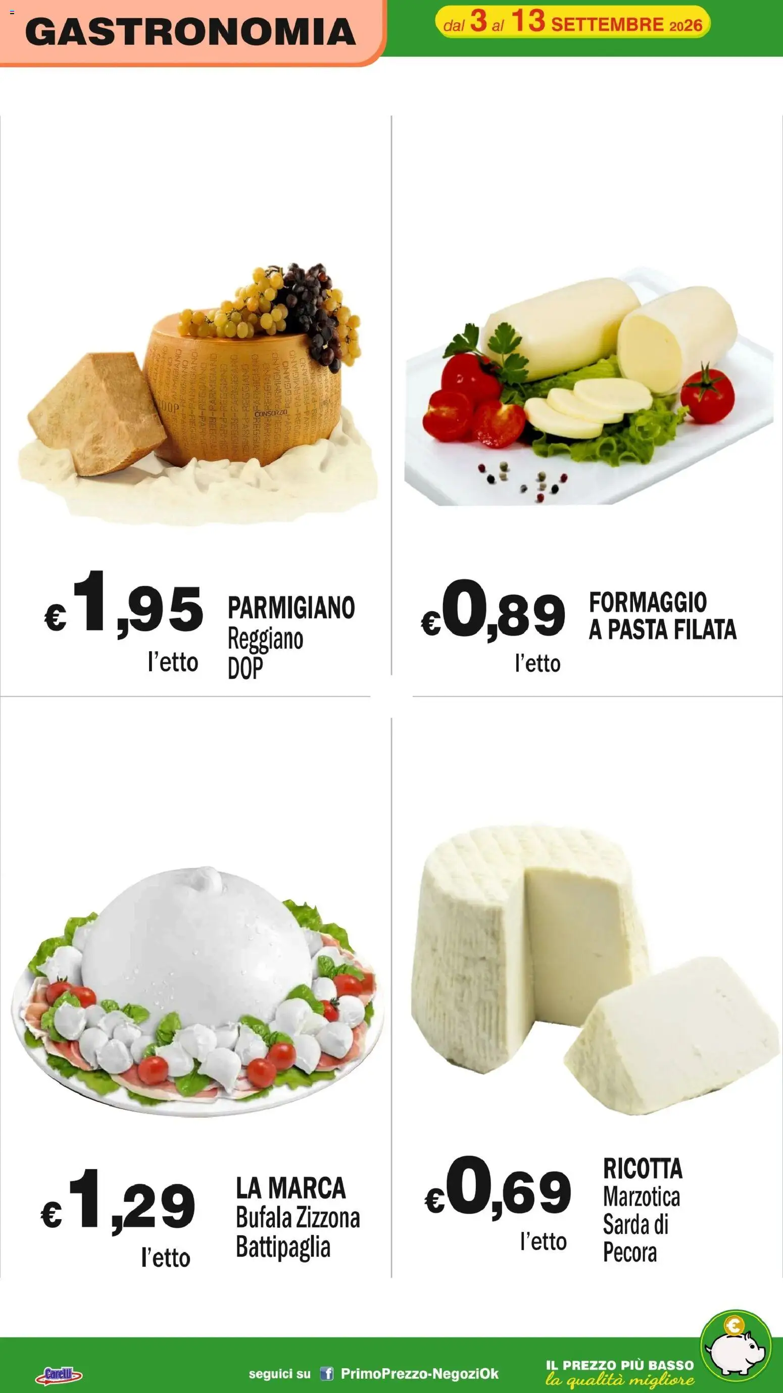 Volantino Primo Prezzo del 03/09/2026 | Pagina: 42