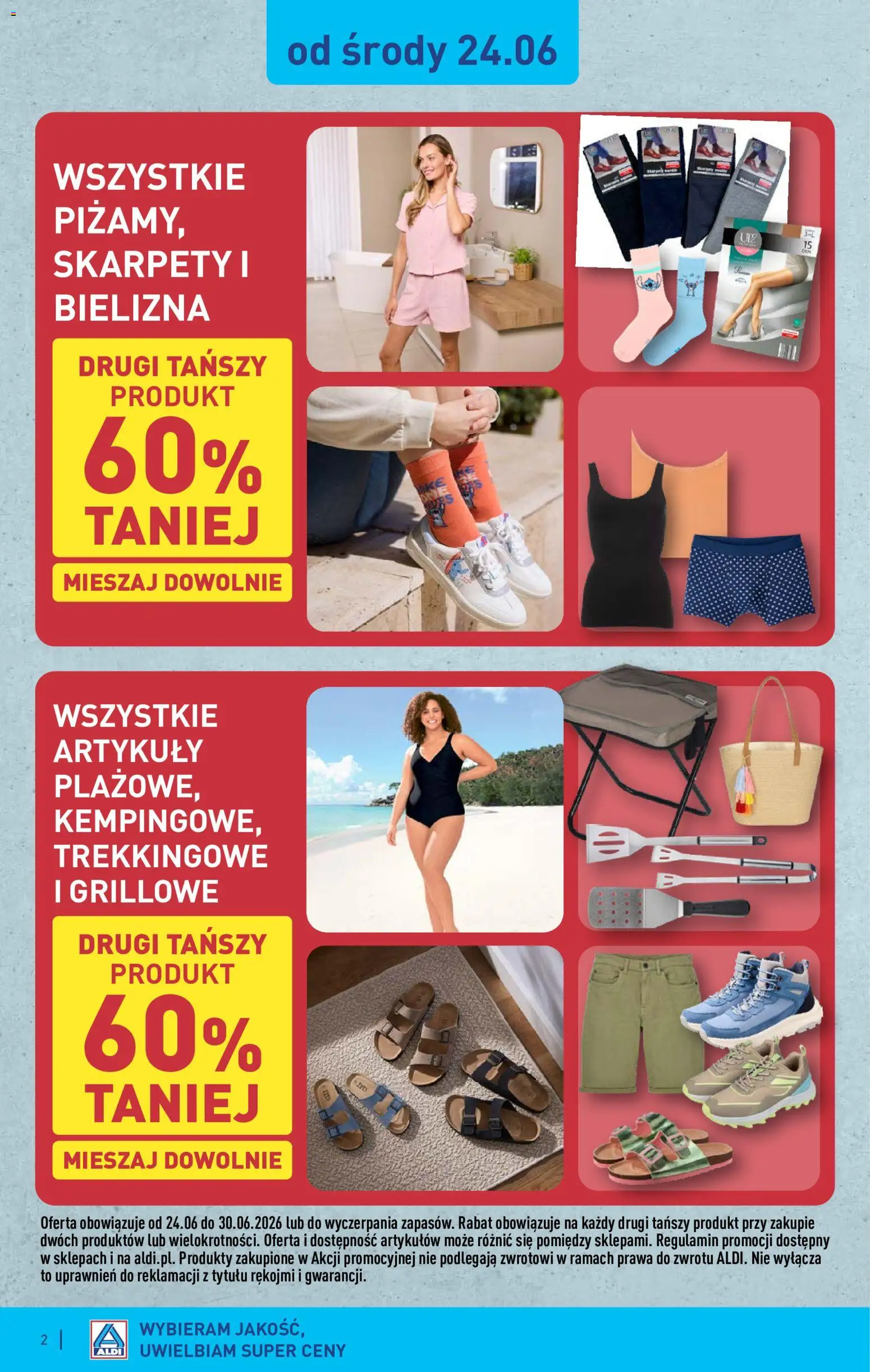 Aldi Polsko leták - Ostatnie sztuki w wybranych sklepach od 24.06.2026 | Strana: 2