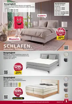 Otto's Aktionen Möbelflyer ab 01.07.2026 gültig | Seite: 35 | Produkte: Matratze, Boxspringbett