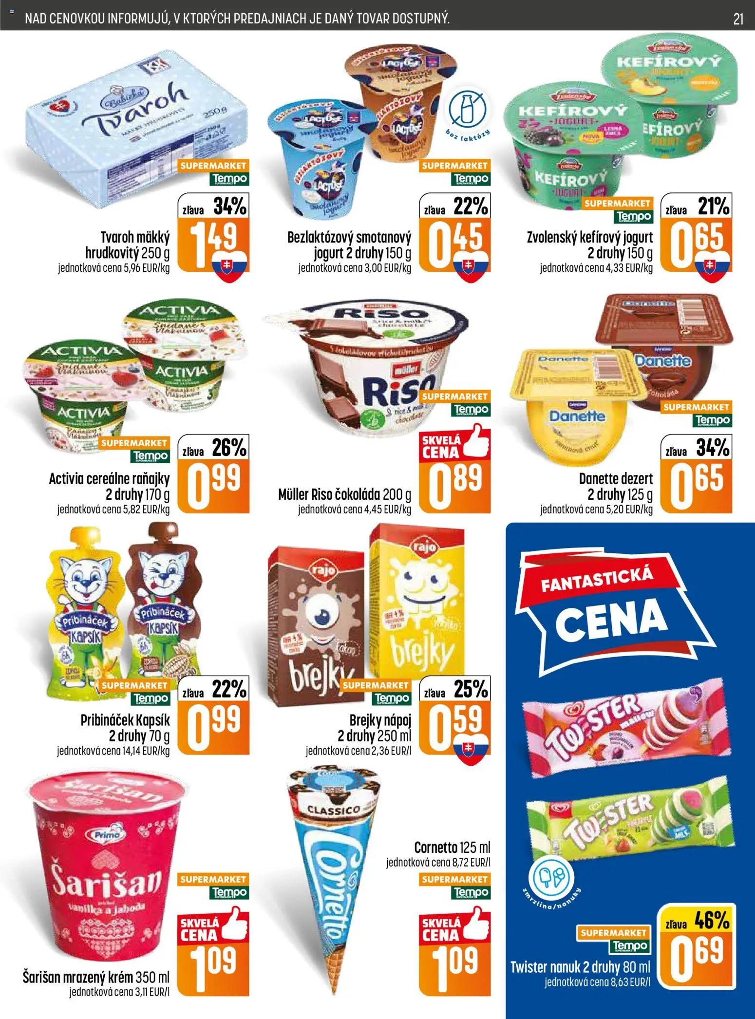 Nové COOP Jednota akcie – leták je platný od 04.06.2026 | Strana: 21