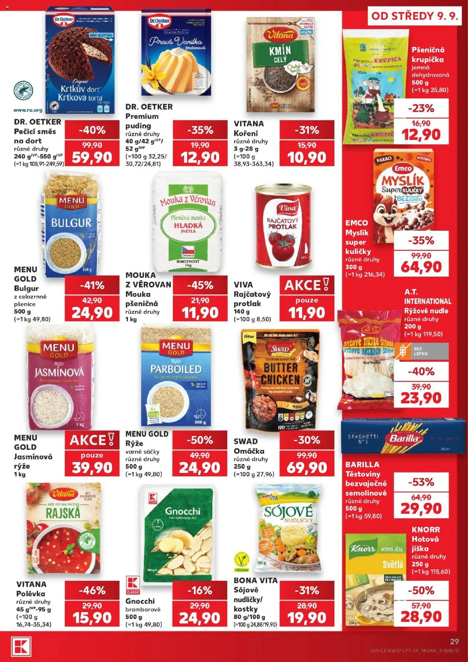 Kaufland leták - Brno od 09.09.2026 | Strana: 29