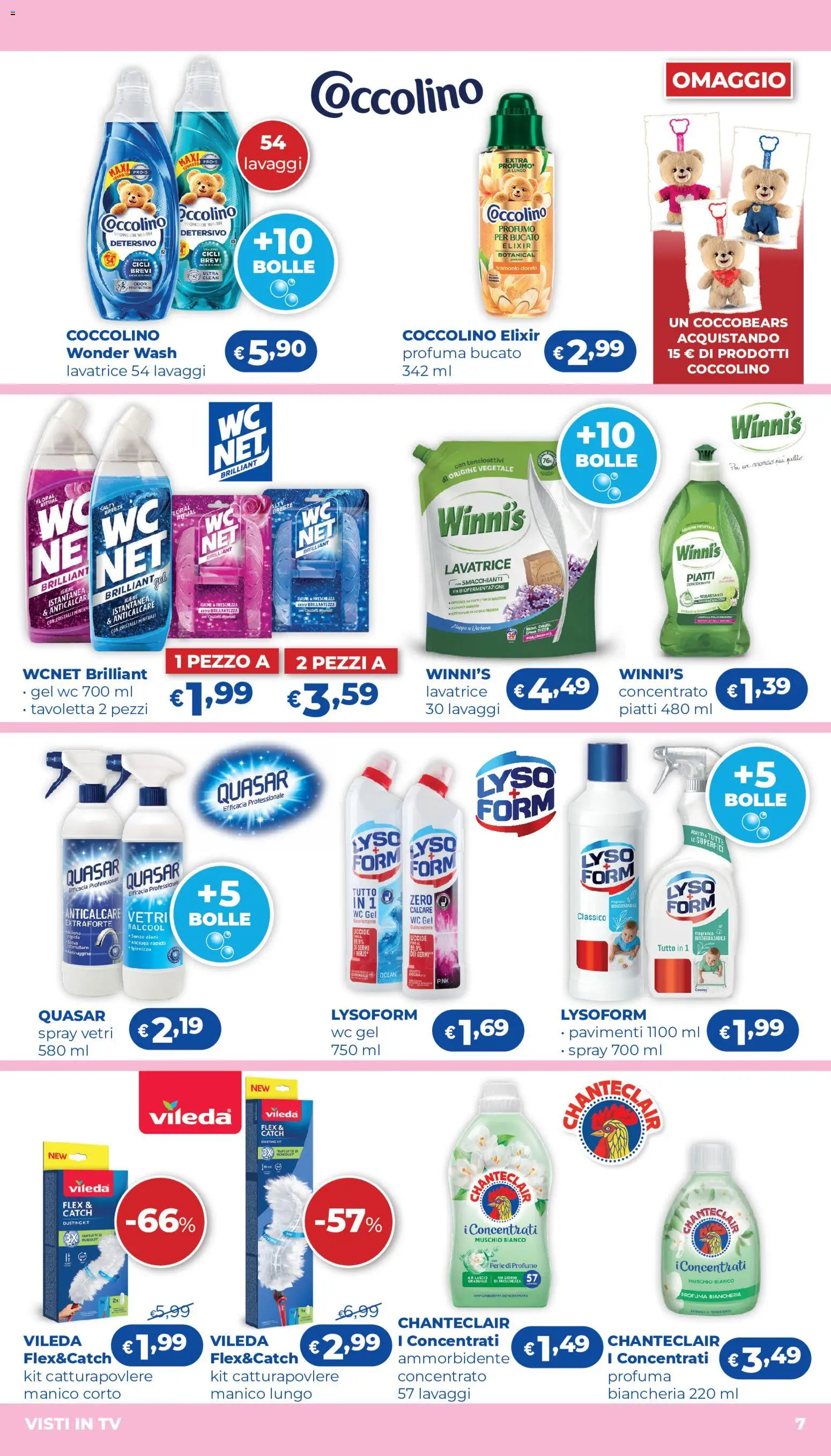 Volantino Acqua e Sapone del 23/07/2026 | Pagina: 7 | Prodotti: Anticalcare, TV, Profumo, Fragranza
