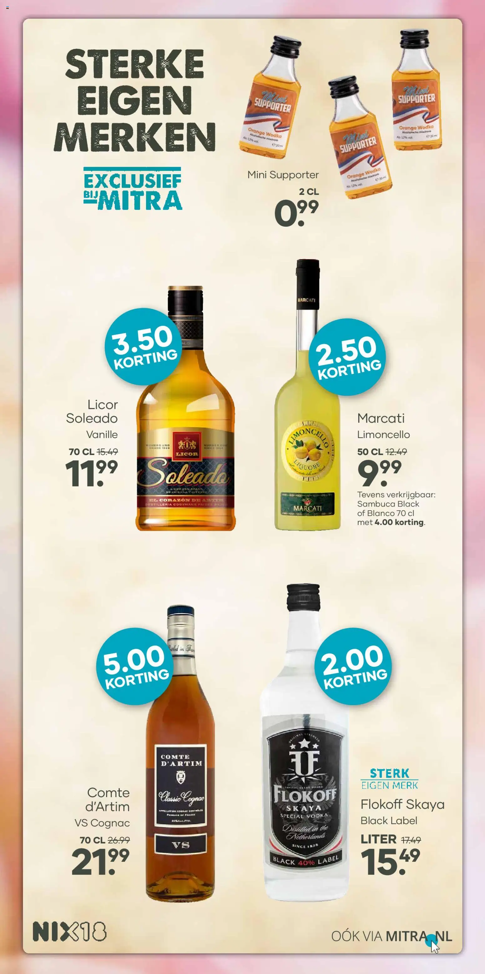 {H1} | Pagina: 7 | Producten: Vodka, Wodka, Vanille, Cognac