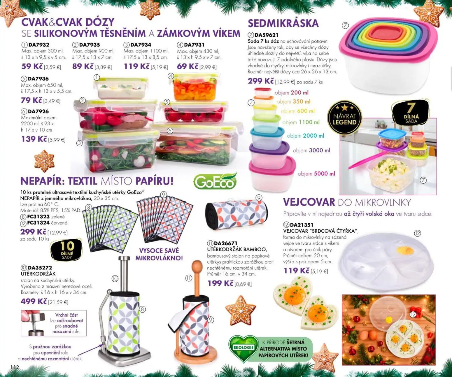 Nové Dedra akcie – leták je platný od 01.10.2026 | Strana: 112 | Produkty: Mikrovlnky
