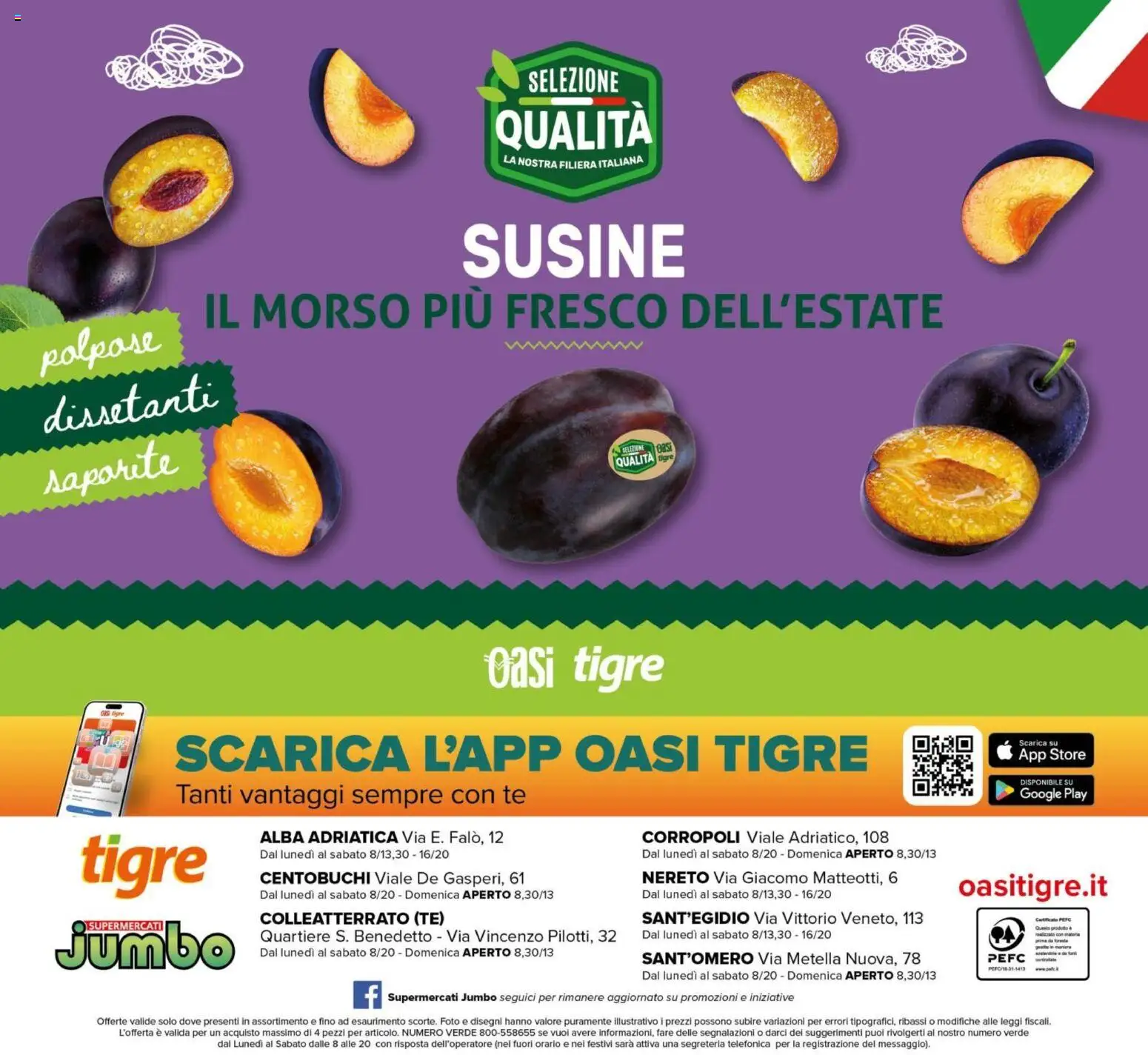 Volantino Tigre del 21/08/2026 | Pagina: 24 | Prodotti: Tè, Susine
