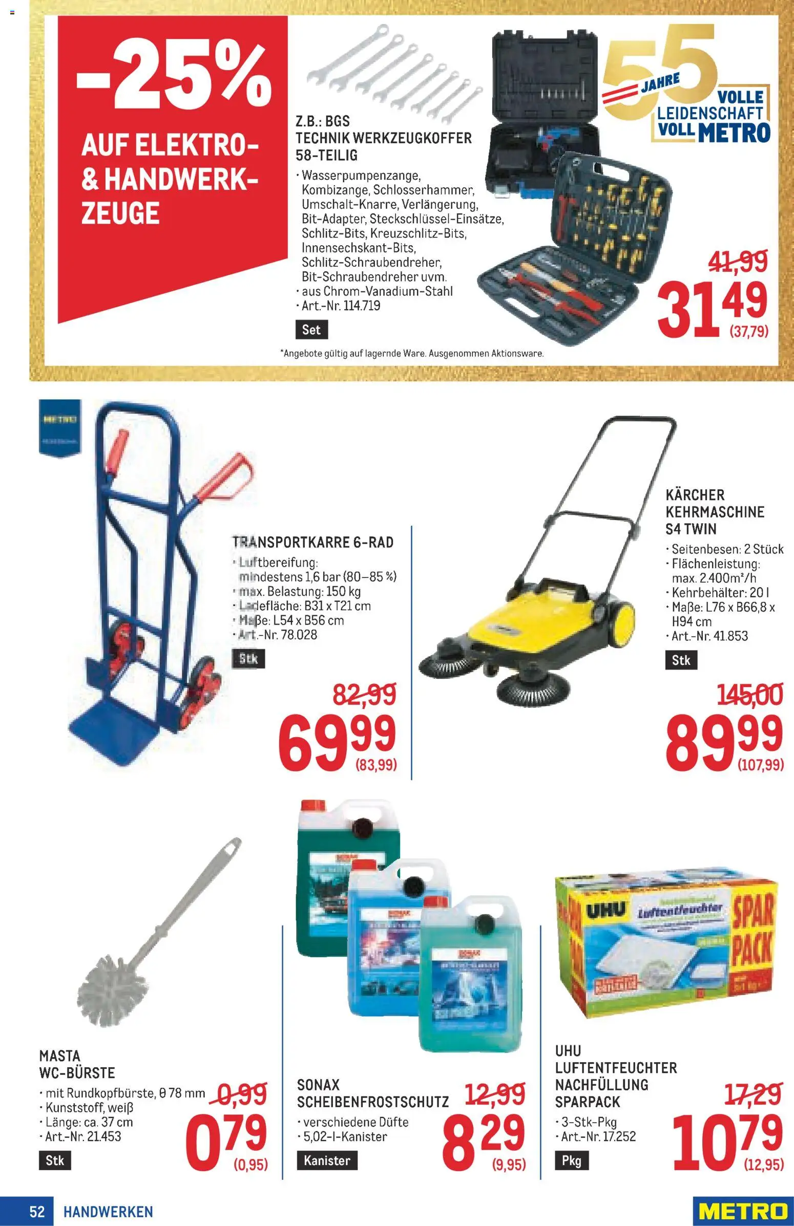 Metro angebote Profi gültig ab 29.10.2026 | Seite: 52