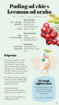 Lidl - Biraj biljno, jedi fino - Pregled kataloga iz trgovine Lidl, vrijedi od 25.10.2024 | Stranica: 57