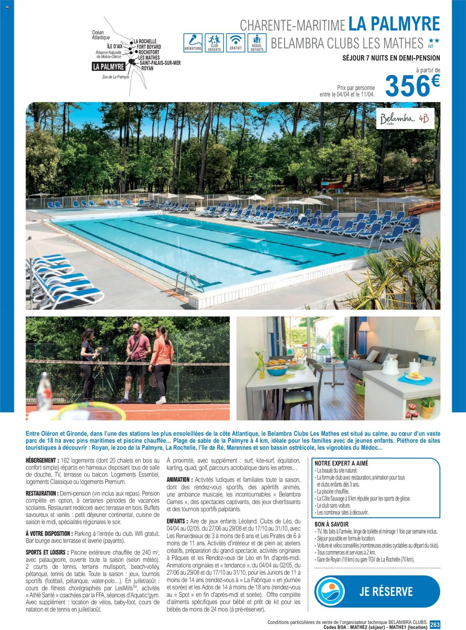 {H1} | Page: 263 | Produits: Spécialités, Piscine, Jeux, Vin