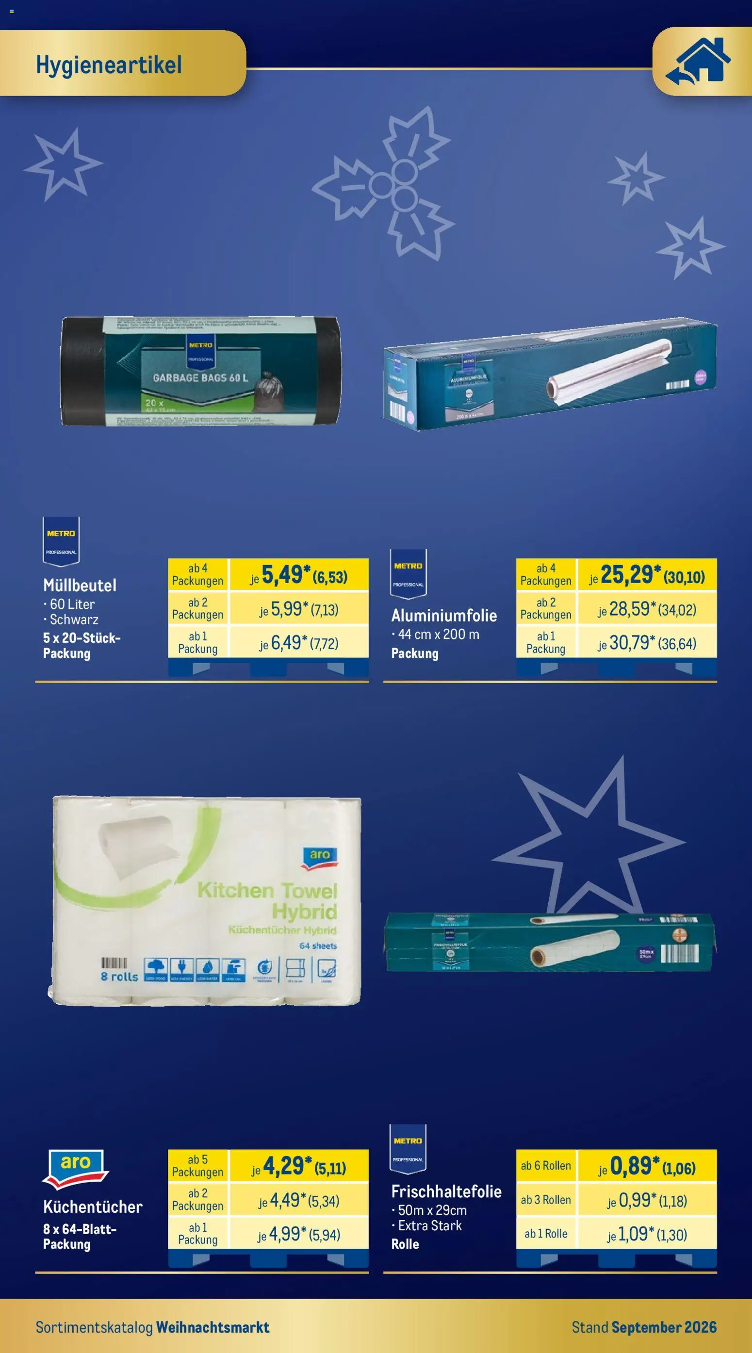 Metro Weihnachtsmarkt – gültig ab 01.09.2026 | Seite: 20