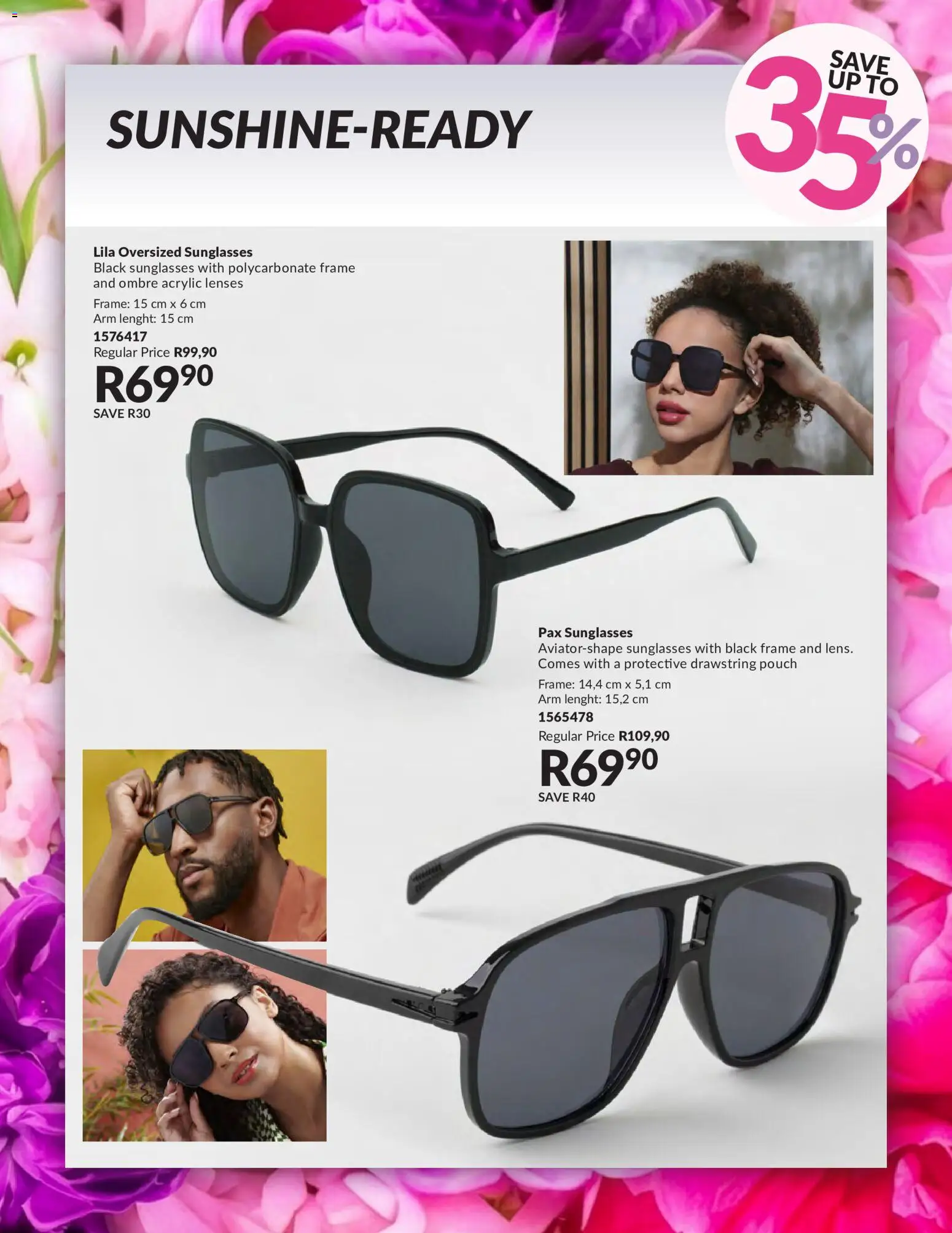 New Avon catalogue – valid from 22.05.2026 | Page: 34 | Products: Sunglasses, Frame