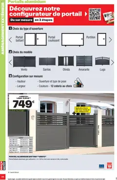 Brico Dépôt - Prévisualisation de Brico Dépôt - L'officiel du bricolage valide à partir de 25.03.2026 | Page: 44 | Produits: Portail, Livre