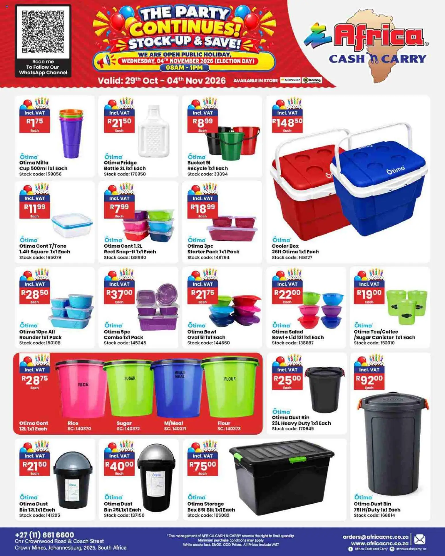 New Africa Cash & Carry catalogue – valid from 29/10/2026 | Page: 79