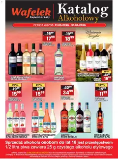 Pogląd oferty "Wafelek gazetka alkoholowa" - ważna od 01.06.2026 | Strona: 4 | Produkty: Martini, Winiarnia, Winiarnia Zamojska, Wino