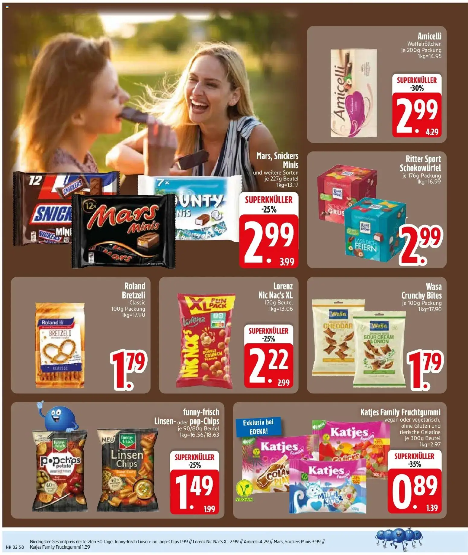 Edeka Prospekt Straßkirchen (ab 03.08.2026) » Angebote Online | Seite: 10 | Produkte: Cola, Ritter sport, Katjes, Mars
